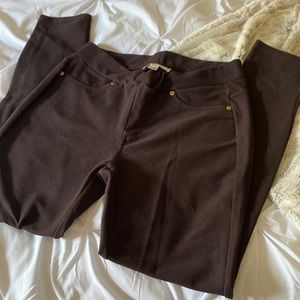 Michael Kors brown leggings